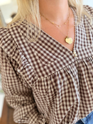 Blouse Marion • Chocolat