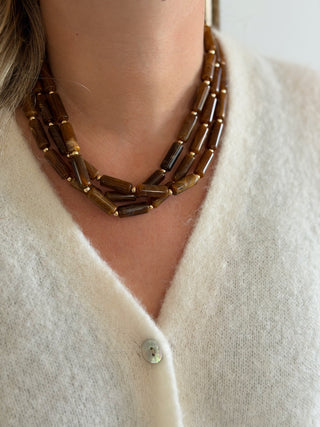 Collier Valentine • Chocolat