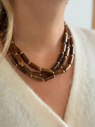 Collier Valentine • Chocolat