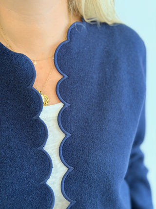 Gilet Pauline • Marine