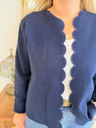 Gilet Pauline • Marine