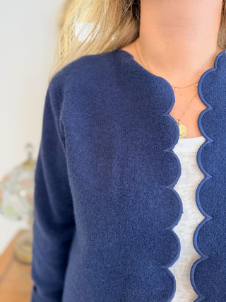 Gilet Pauline • Marine