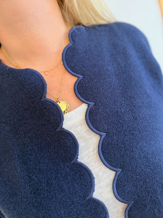 Gilet Pauline • Marine