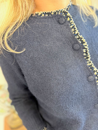 Gilet Élise • Marine