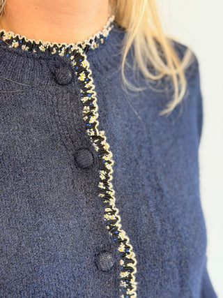 Gilet Élise • Marine