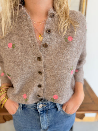 Gilet Manon • Taupe