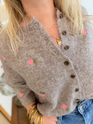 Gilet Manon • Taupe