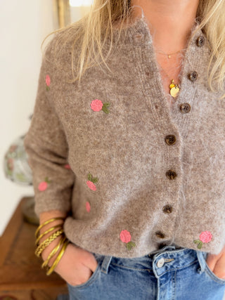 Gilet Manon • Taupe