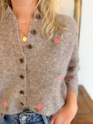 Gilet Manon • Taupe