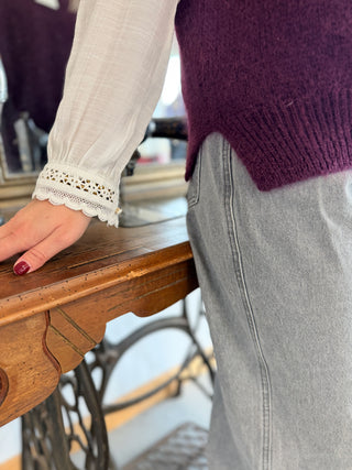 Pull Liam • Aubergine