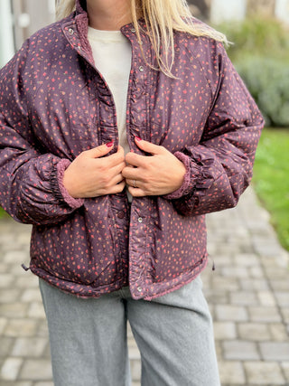 Veste réversible Emma • Framboise
