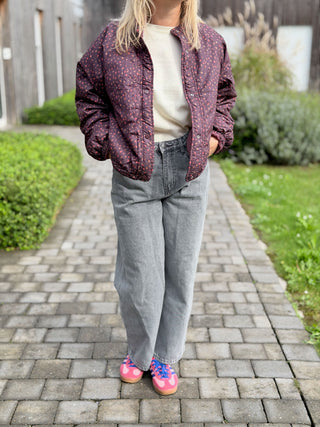 Veste réversible Emma • Framboise