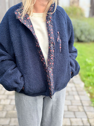 Veste réversible Emma • Marine
