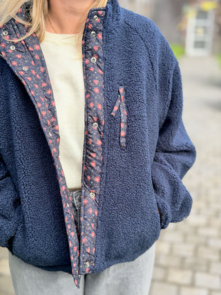 Veste réversible Emma • Marine