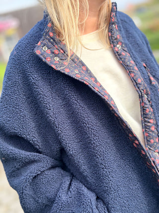 Veste réversible Emma • Marine