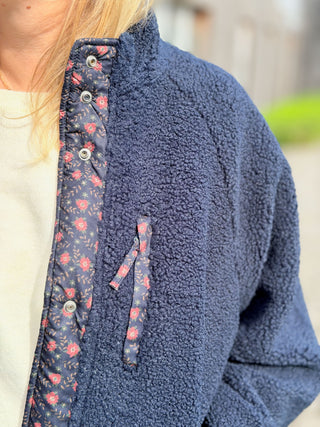 Veste réversible Emma • Marine