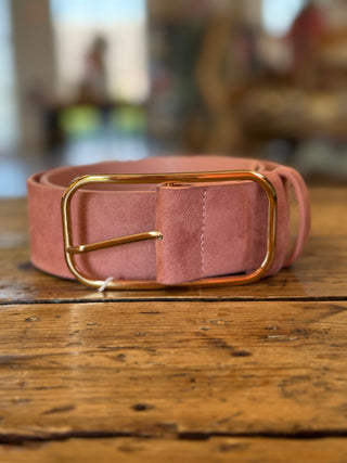 Ceinture large rose