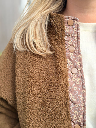 Veste réversible Emma • Kaki