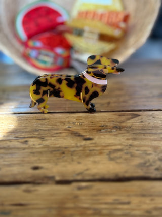 Hair clip • Dachshund