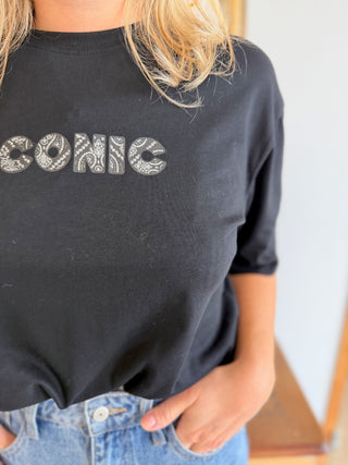 T-Shirt Iconic • Noir