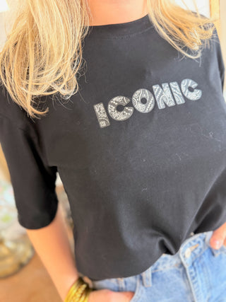 T-Shirt Iconic • Noir