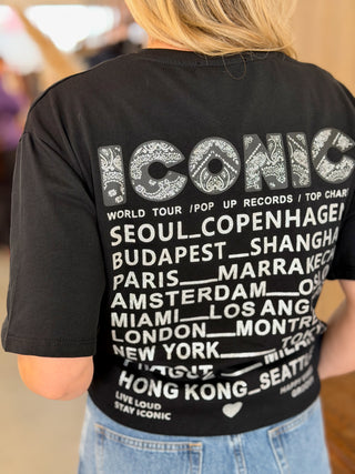 T-Shirt Iconic • Noir