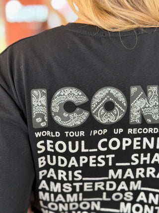 T-Shirt Iconic • Noir