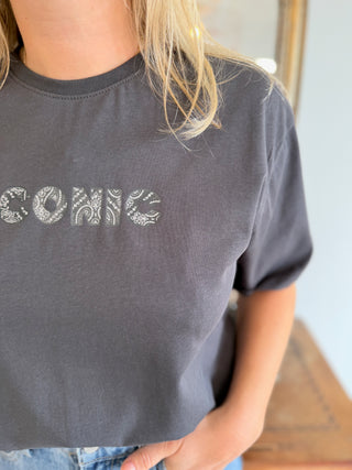 T-Shirt Iconic • Gris