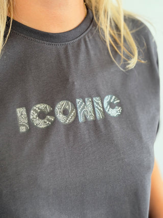 T-Shirt Iconic • Gris