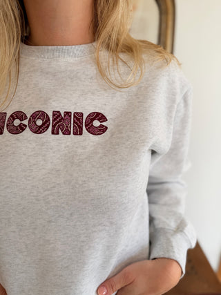 Sweat Iconic • Bandana Bordeaux