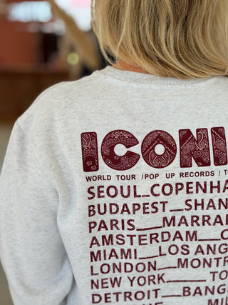 Sweat Iconic • Bandana Bordeaux