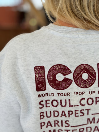 Sweat Iconic • Bandana Bordeaux