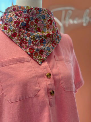 Triangle scarf • Floral