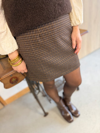 Jupe Maxime • Chocolat
