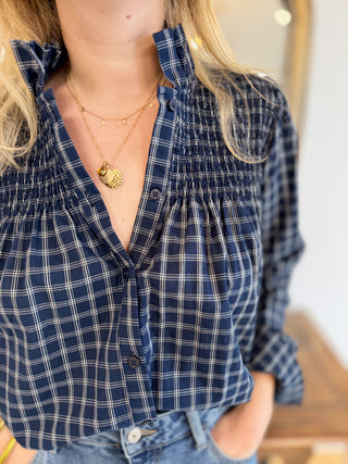 Chemisier Célia • Marine