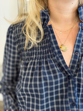 Chemisier Célia • Marine