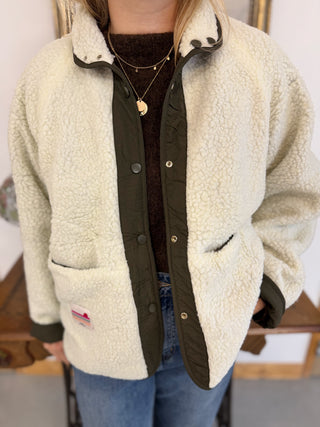 Manteau réversible Auguste • Kaki