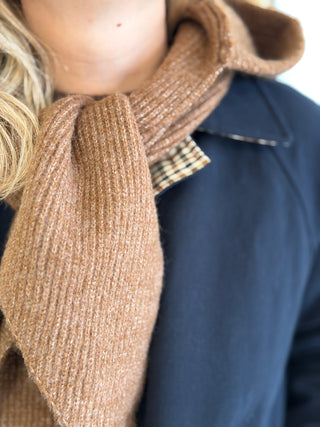 Foulard Triangle Capuche • Chocolat