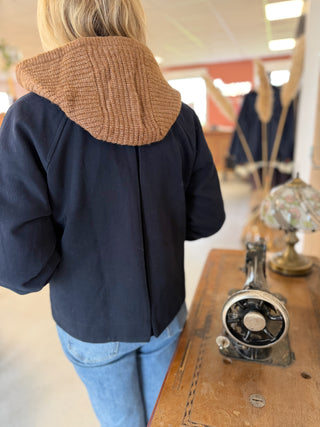 Foulard Triangle Capuche • Chocolat