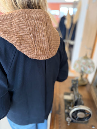 Foulard Triangle Capuche • Chocolat