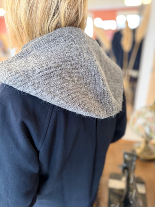 Foulard Triangle Capuche • Gris