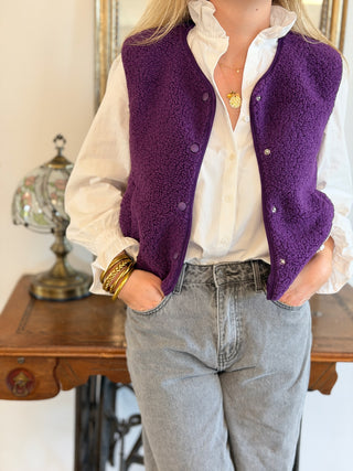 Veste s/ Manches Anaïs • Violet