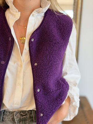 Veste s/ Manches Anaïs • Violet