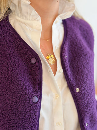 Veste s/ Manches Anaïs • Violet