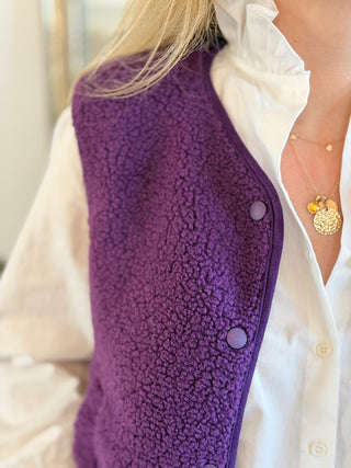 Veste s/ Manches Anaïs • Violet