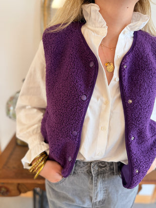 Veste s/ Manches Anaïs • Violet