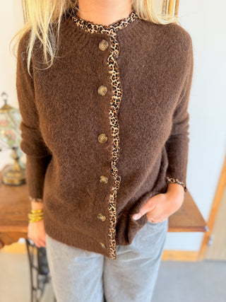Gilet Emma • Chocolat