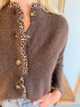 Gilet Emma • Chocolat