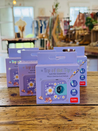 Taille-Crayon Electrique • Top of The Tip Daisy • Legami