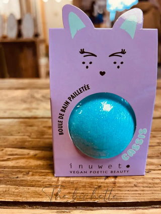 ✨ Boule bain pailleté Inuwet Cassis